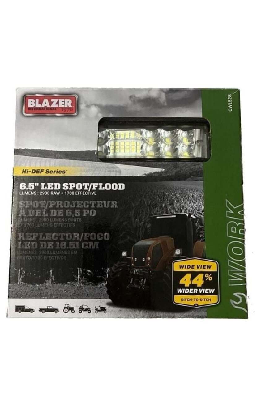 6-1/2 in LED Wide View Work Light by Blazer at ,